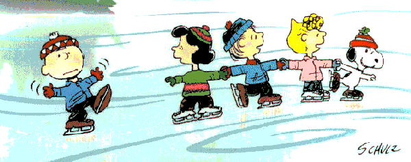 Peanuts Gang Skating, Bruslen Eiskunstlauf, Kunstrijden, Patina磯 Artica,